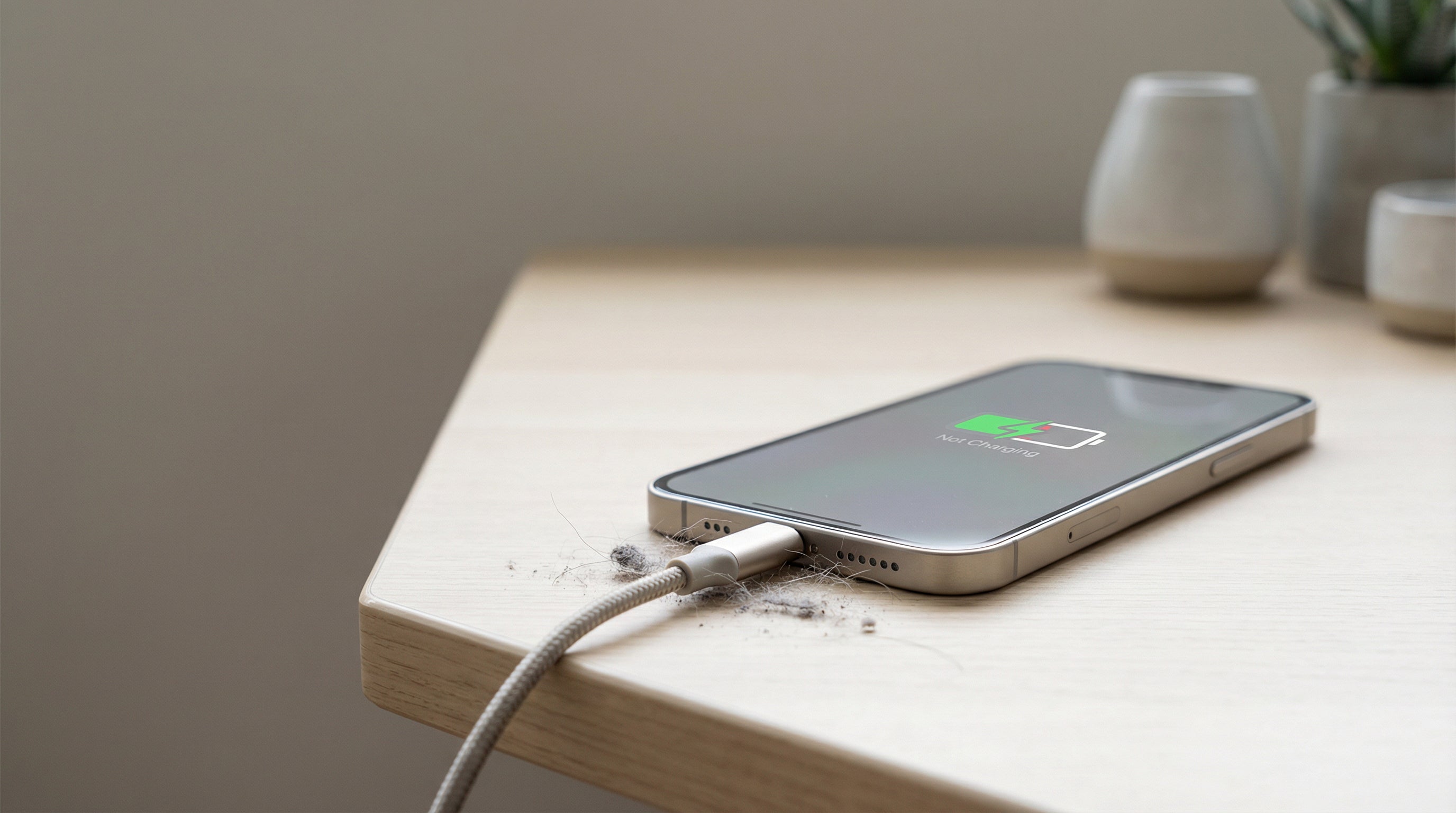 Waarom stopt opladen steeds of valt de kabel eruit? 6 oorzaken die het vaakst kloppen (met fixes)