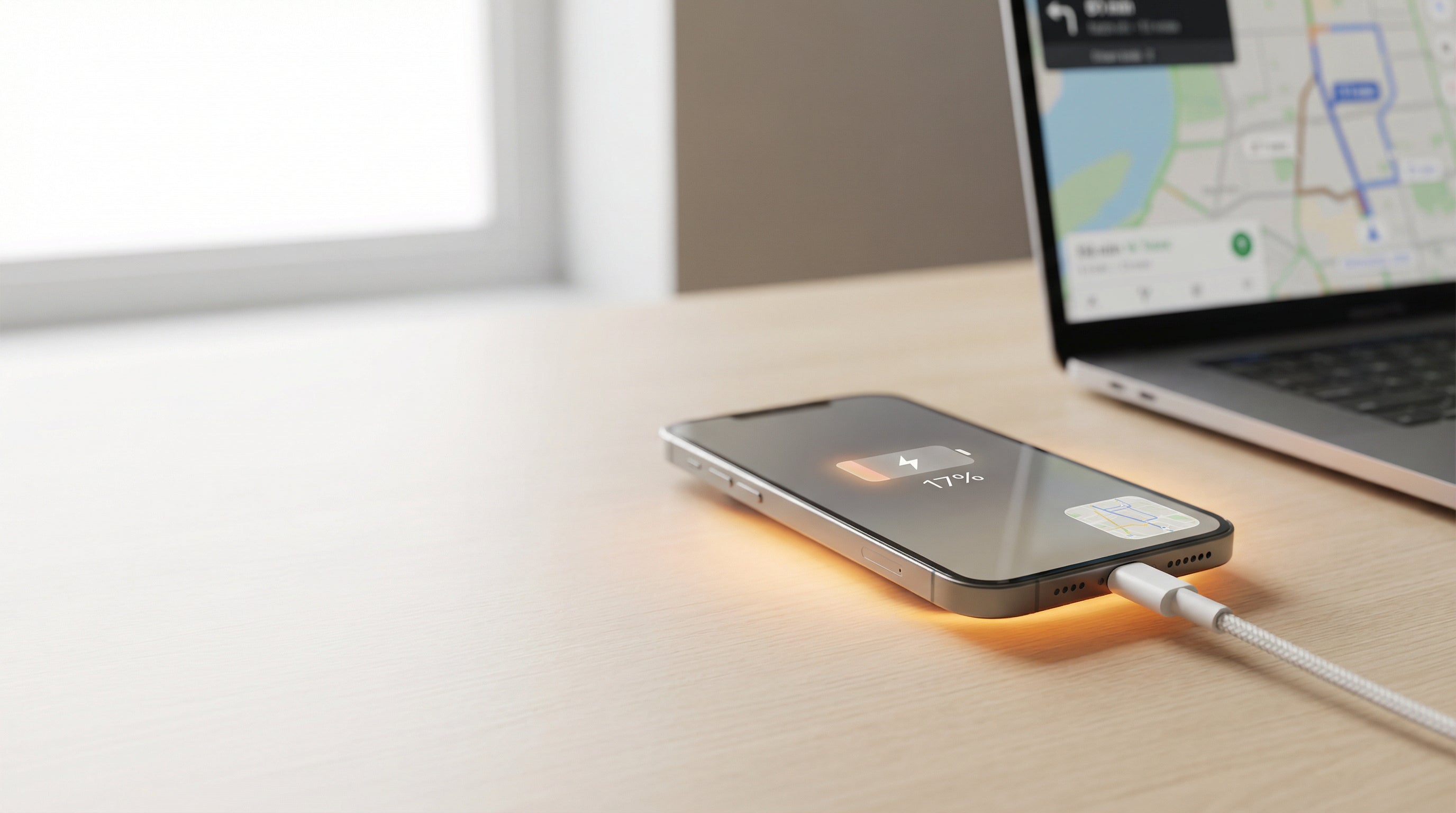 Waarom laadt mijn telefoon wél op, maar wordt hij niet sneller? (of blijft hij hangen op hetzelfde %)