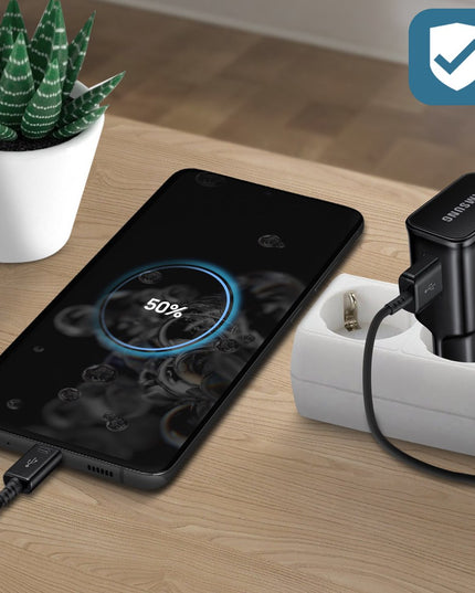 Samsung USB-A snellader zwart - 9V