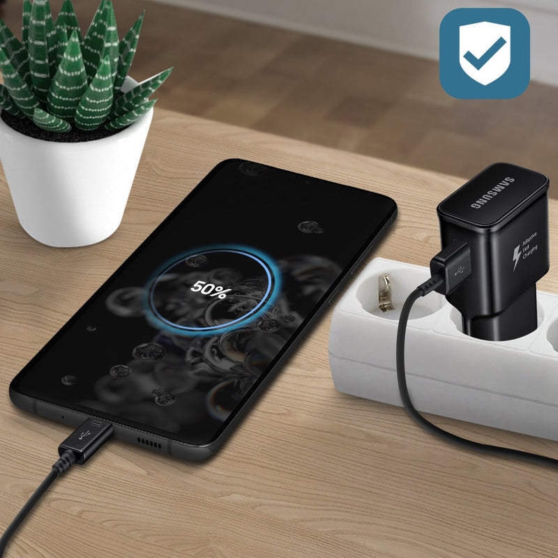Samsung USB-A snellader zwart - 9V