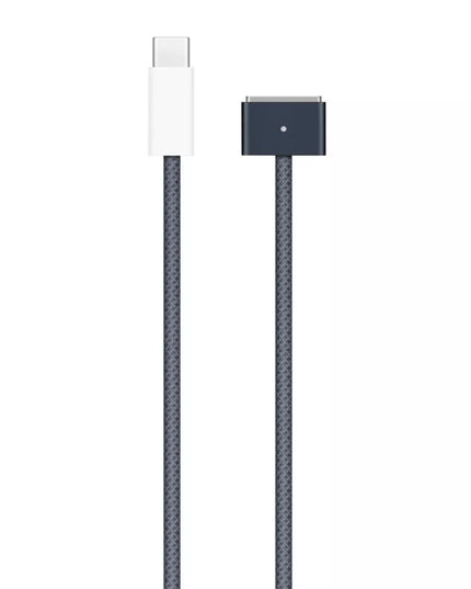 Apple USB-C naar MagSafe 3 kabel middernacht (Nylon) - 2 meter