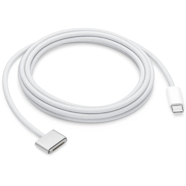 Apple USB-C naar MagSafe 3 kabel zilver (Nylon) - 2 meter