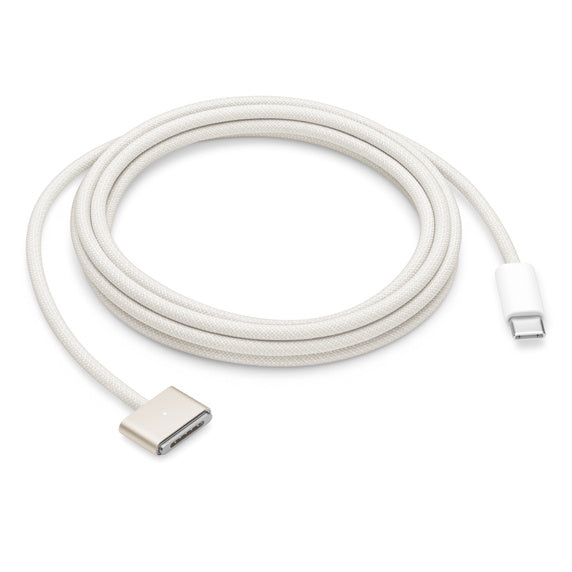 Apple USB-C naar MagSafe 3 kabel sterrenlicht (Nylon) - 2 meter