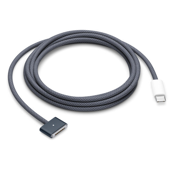 Apple USB-C naar MagSafe 3 kabel middernacht (Nylon) - 2 meter