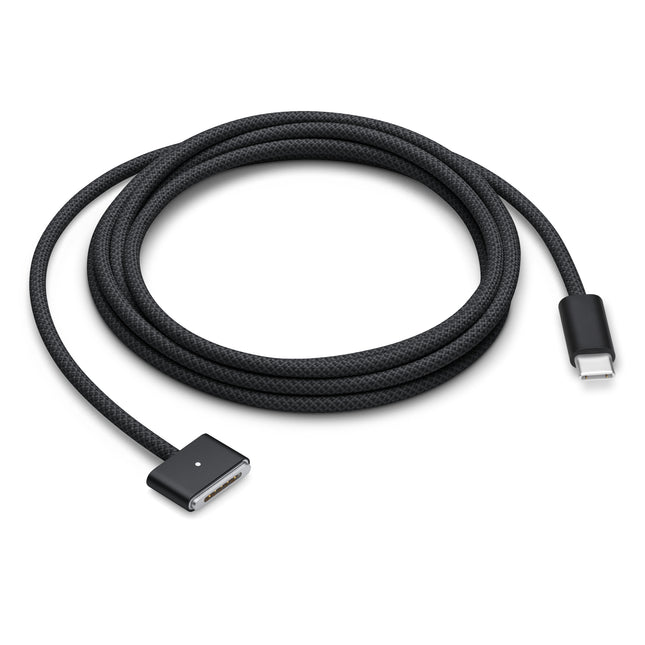 Apple USB-C naar MagSafe 3 kabel space grey (Nylon) - 2 meter