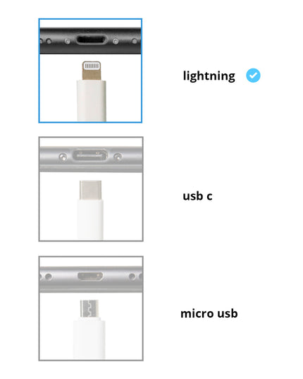 Apple Lightning naar USB-C kabel - 1 meter