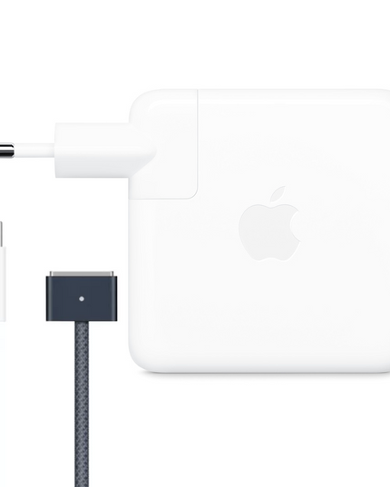Apple MacBook USB-C adapter 96W + 2 meter MagSafe 3 kabel middernacht
