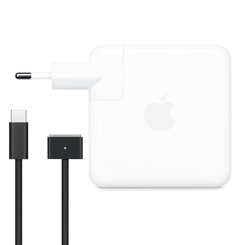 Apple MacBook USB-C adapter 96W + 2 meter MagSafe 3 kabel space grey