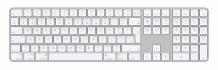 Apple Magic Keyboard met numeriek toetsenblok en Touch-ID - Zilver - QWERTY