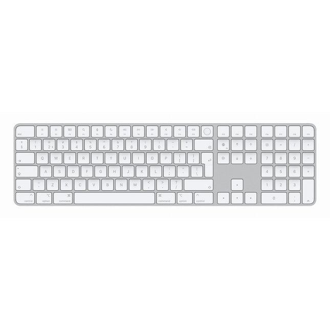Apple Magic Keyboard met numeriek toetsenblok en Touch-ID - Zilver - QWERTY