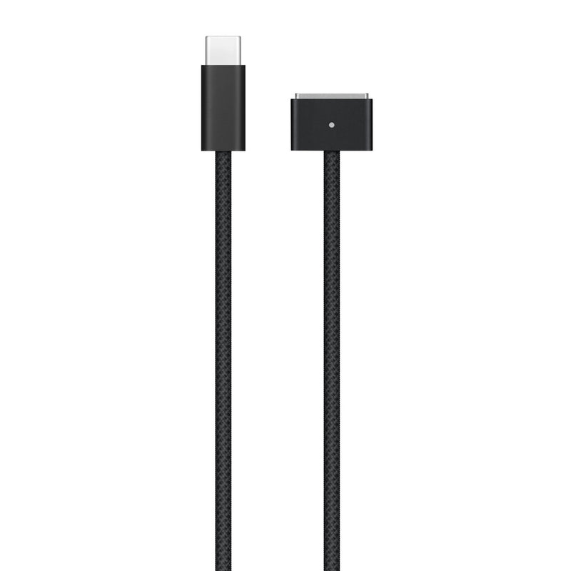 Apple MacBook USB-C adapter 96W + 2 meter MagSafe 3 kabel space grey