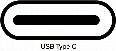 Samsung USB-C kabel wit - 1 meter